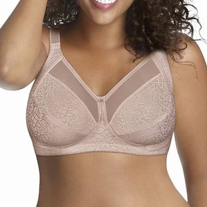 700100 -New Women's HANES JUST MY SIZE Comfort Shaping Wirefree Bra Tan Size 42C